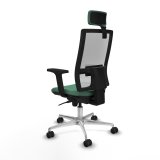 Kontorstol med hovedg�rde Piqueras y Crespo 2D086N2 Smaragdgr�n #4