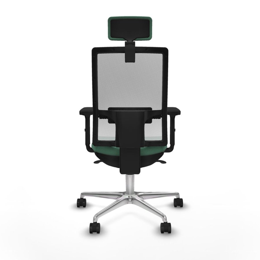 Kontorstol med hovedg�rde Piqueras y Crespo 2D086N2 Smaragdgr�n #5