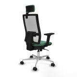 Kontorstol med hovedg�rde Piqueras y Crespo 2D086N2 Smaragdgr�n #6