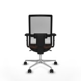 Kontorstol Piqueras y Crespo 2D086N0 Hvid Mrkebrun #5