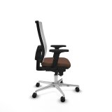 Kontorstol Piqueras y Crespo 2D086N0 Hvid Mrkebrun #7