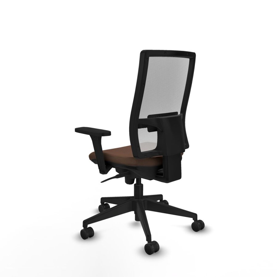 Kontorstol Piqueras y Crespo 3D066N0 Hvid Mrkebrun #4