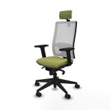 Kontorstol med hovedgrde Piqueras y Crespo 2D066N2 Grn #2