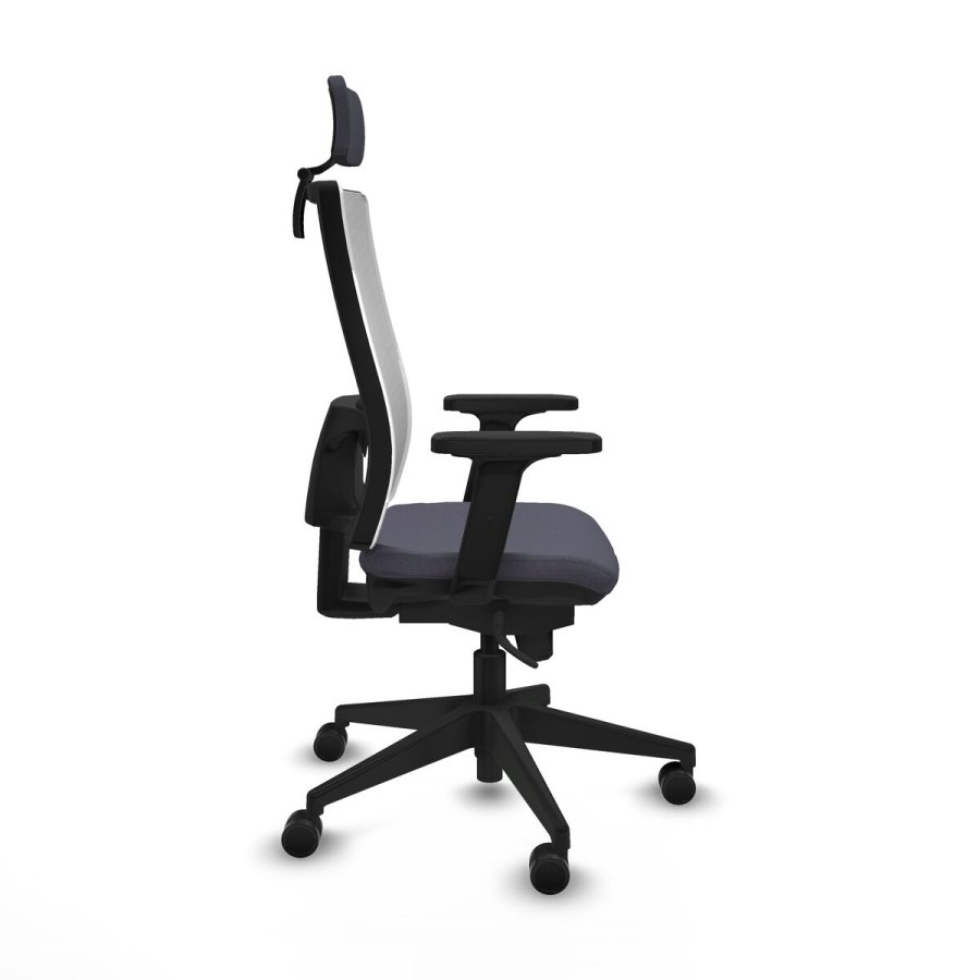 Kontorstol med hovedgrde Piqueras y Crespo 2D066N2 Mrkegr #7