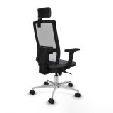 Kontorstol med hovedgrde Piqueras y Crespo 2D086N2 Mrkegr #6