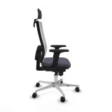 Kontorstol med hovedgrde Piqueras y Crespo 2D086N2 Mrkegr #7