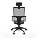 Kontorstol med hovedgrde Piqueras y Crespo 2D066N2 Pink #5