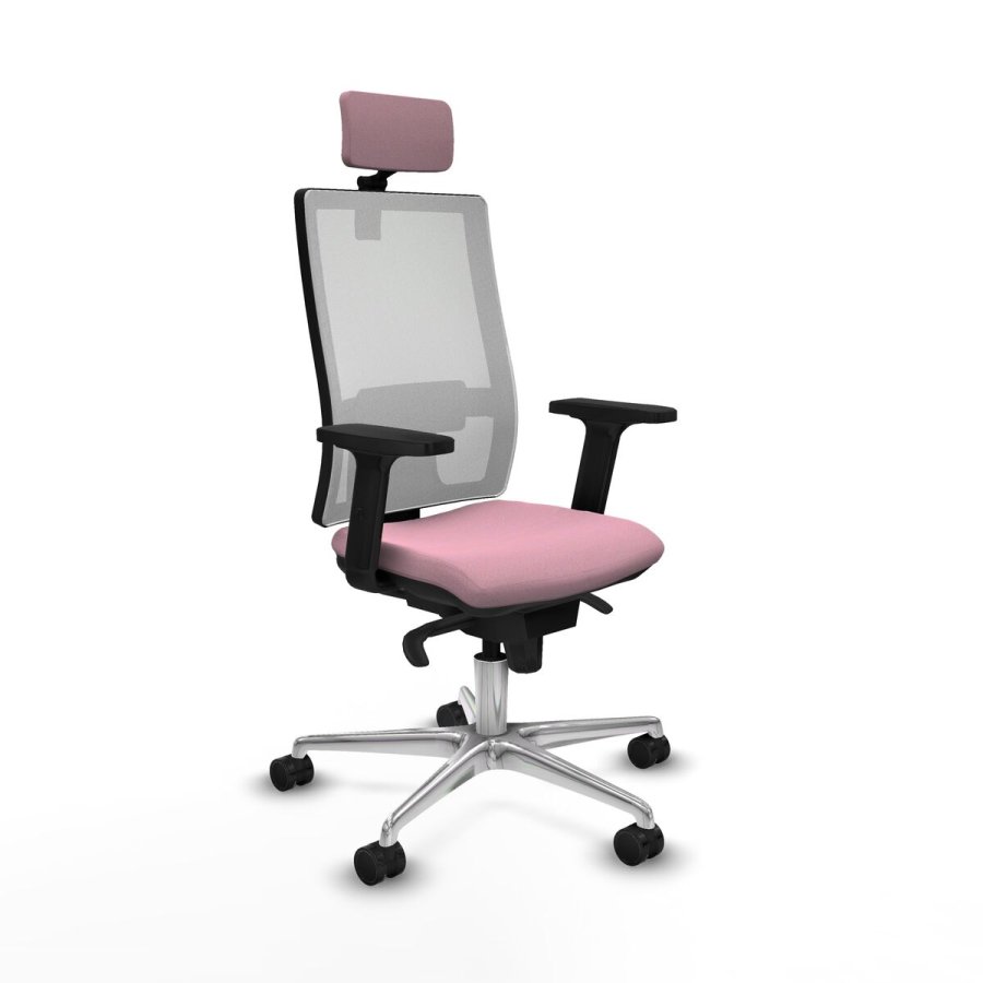 Kontorstol med hovedgrde Piqueras y Crespo 2D086N2 Pink #1