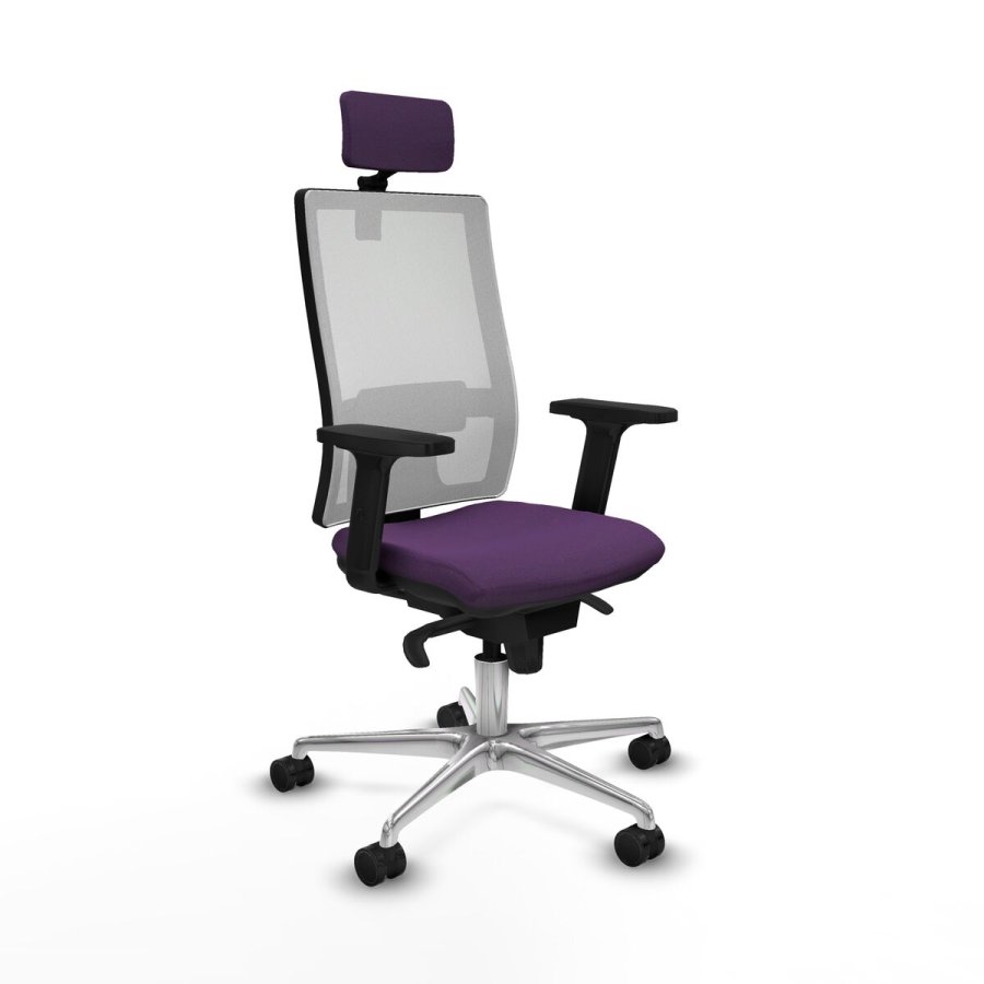 Kontorstol med hovedgrde Piqueras y Crespo 2D086N2 Lilla #1