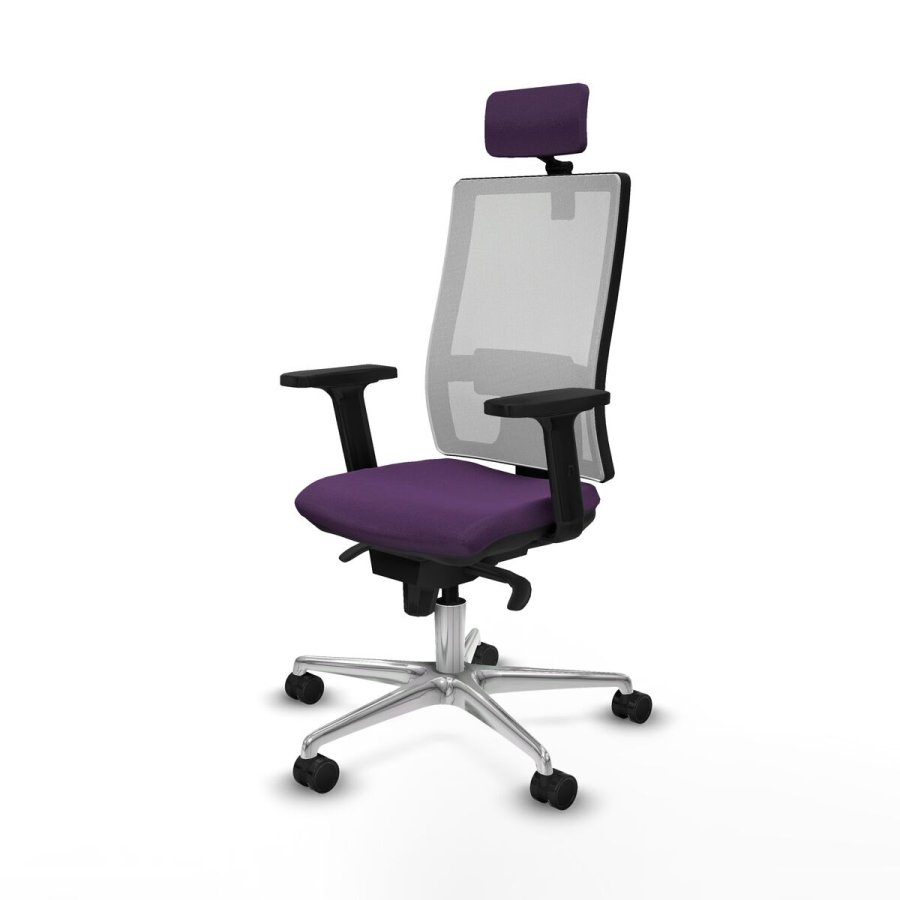 Kontorstol med hovedgrde Piqueras y Crespo 2D086N2 Lilla #2