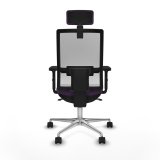 Kontorstol med hovedgrde Piqueras y Crespo 2D086N2 Lilla #5