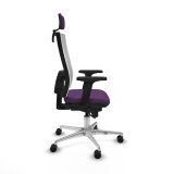 Kontorstol med hovedgrde Piqueras y Crespo 2D086N2 Lilla #7