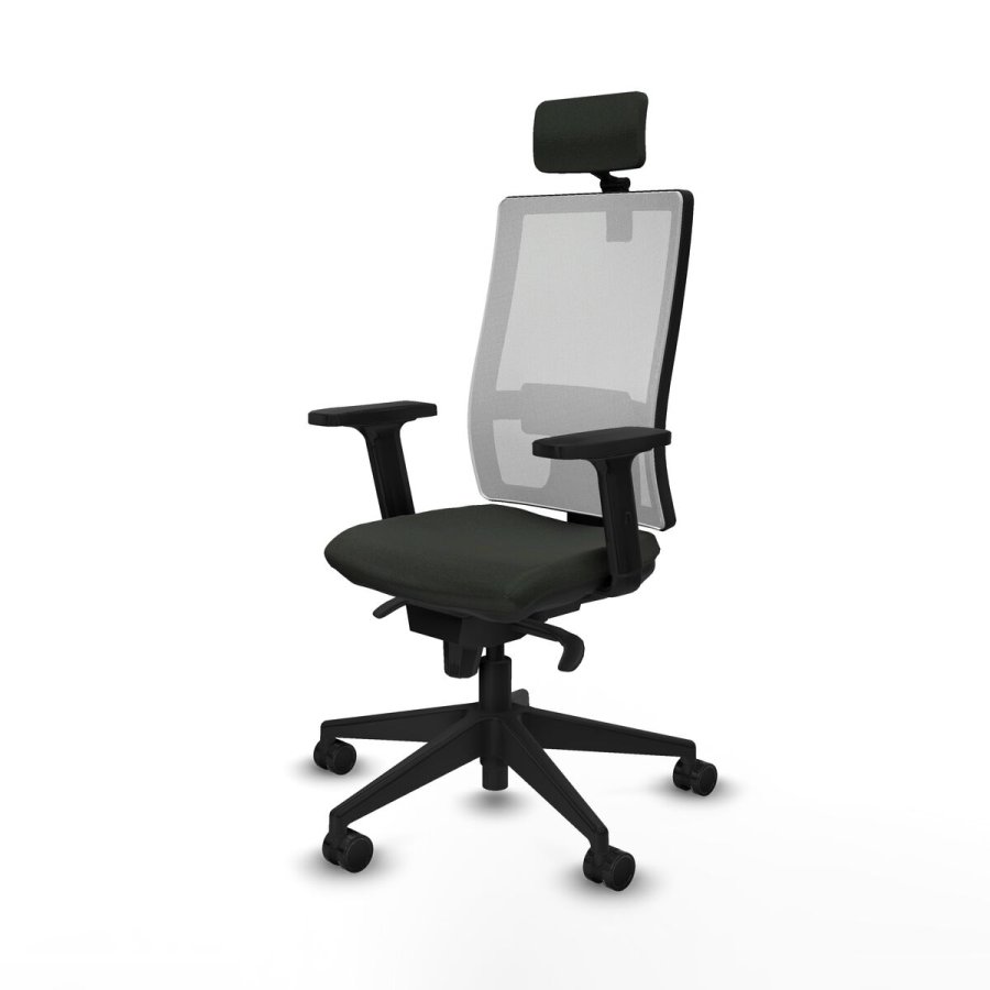 Kontorstol med hovedgrde Piqueras y Crespo 2D066N2 Sort #2