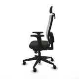 Kontorstol med hovedgrde Piqueras y Crespo 2D066N2 Sort #3