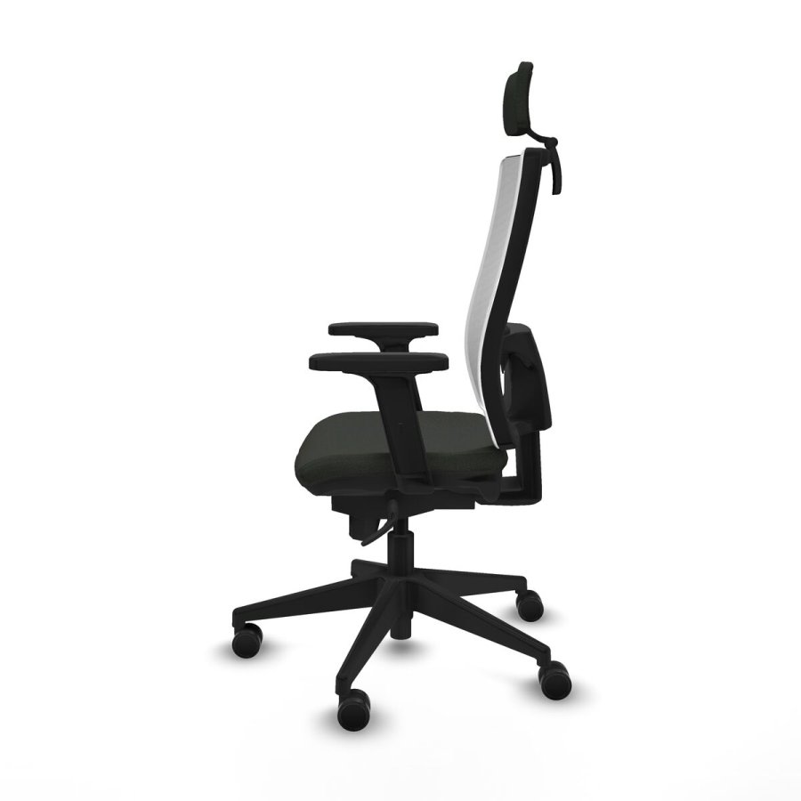 Kontorstol med hovedgrde Piqueras y Crespo 2D066N2 Sort #3