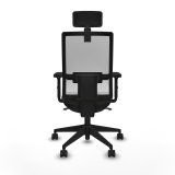 Kontorstol med hovedgrde Piqueras y Crespo 2D066N2 Sort #5