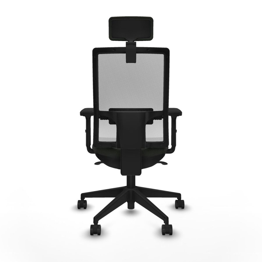 Kontorstol med hovedgrde Piqueras y Crespo 2D066N2 Sort #5