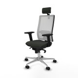 Kontorstol med hovedgrde Piqueras y Crespo 2D086N2 Sort #5