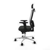 Kontorstol med hovedgrde Piqueras y Crespo 2D086N2 Sort #6