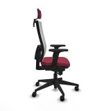 Kontorstol med hovedgrde Piqueras y Crespo 2D066N2 Rdbrun #7