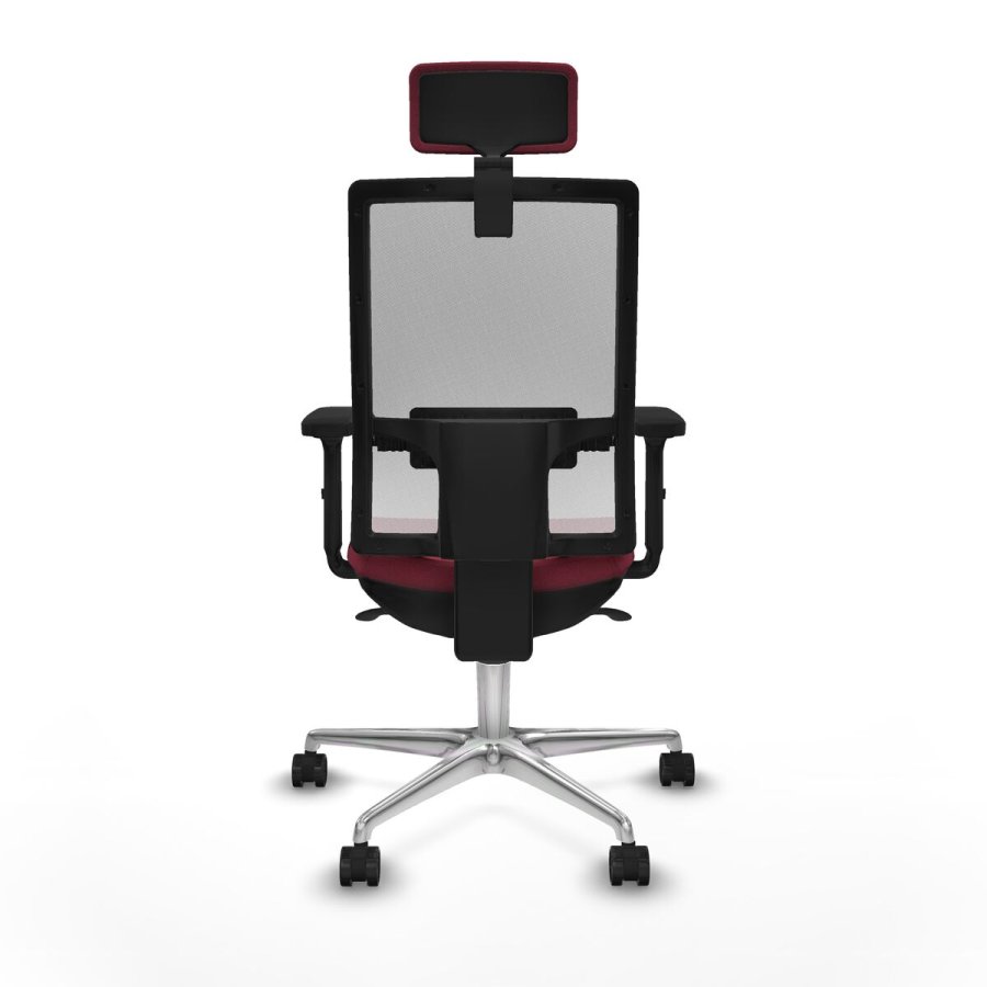Kontorstol med hovedgrde Piqueras y Crespo 2D086N2 Rdbrun #5