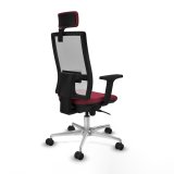 Kontorstol med hovedgrde Piqueras y Crespo 2D086N2 Rdbrun #6