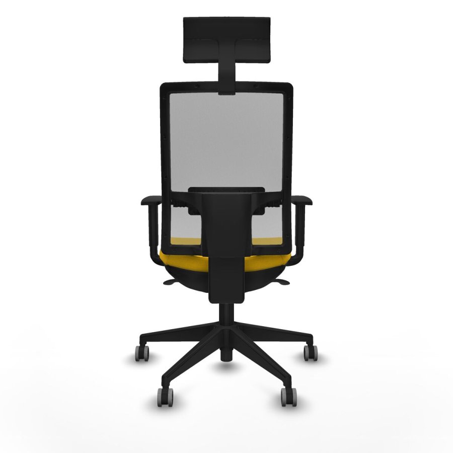 Kontorstol Horna Piqueras y Crespo 1D066G1 Gul #5