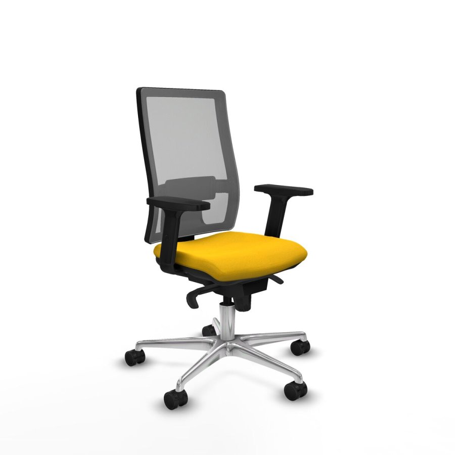 Kontorstol Piqueras y Crespo 2D086N0 Gul #1