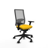 Kontorstol Piqueras y Crespo 3D066N0 Gul #1