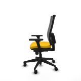 Kontorstol Piqueras y Crespo 3D066N0 Gul #3