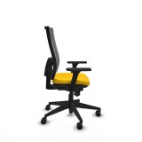 Kontorstol Piqueras y Crespo 3D066N0 Gul #7