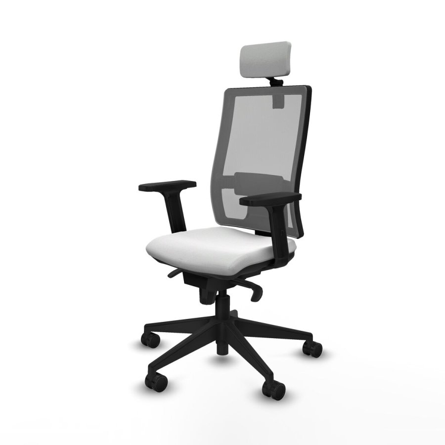 Kontorstol med hovedgrde Piqueras y Crespo 2D066N2 Hvid #2