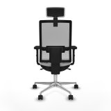 Kontorstol med hovedgrde Piqueras y Crespo 2D086N2 Hvid #5