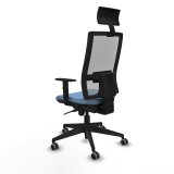 Kontorstol Horna Piqueras y Crespo 1D066G1 Himmelbl� #4