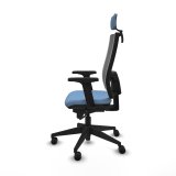 Kontorstol med hovedgrde Piqueras y Crespo 2D066N2 Himmelbl #3