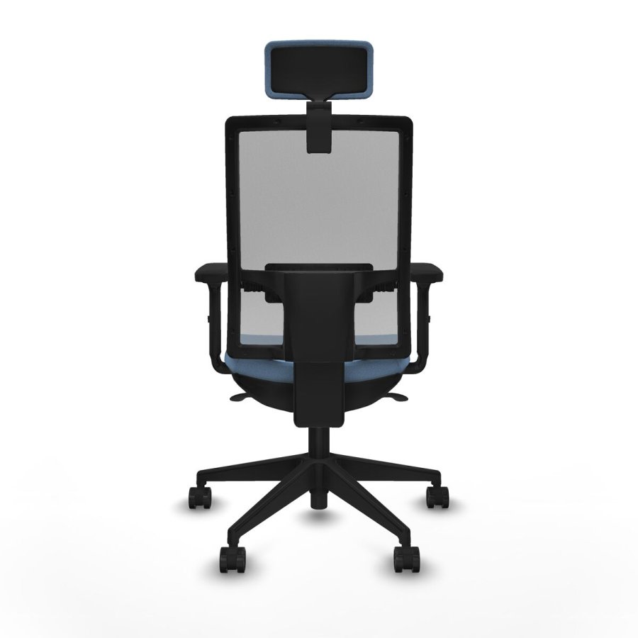 Kontorstol med hovedgrde Piqueras y Crespo 2D066N2 Himmelbl #5