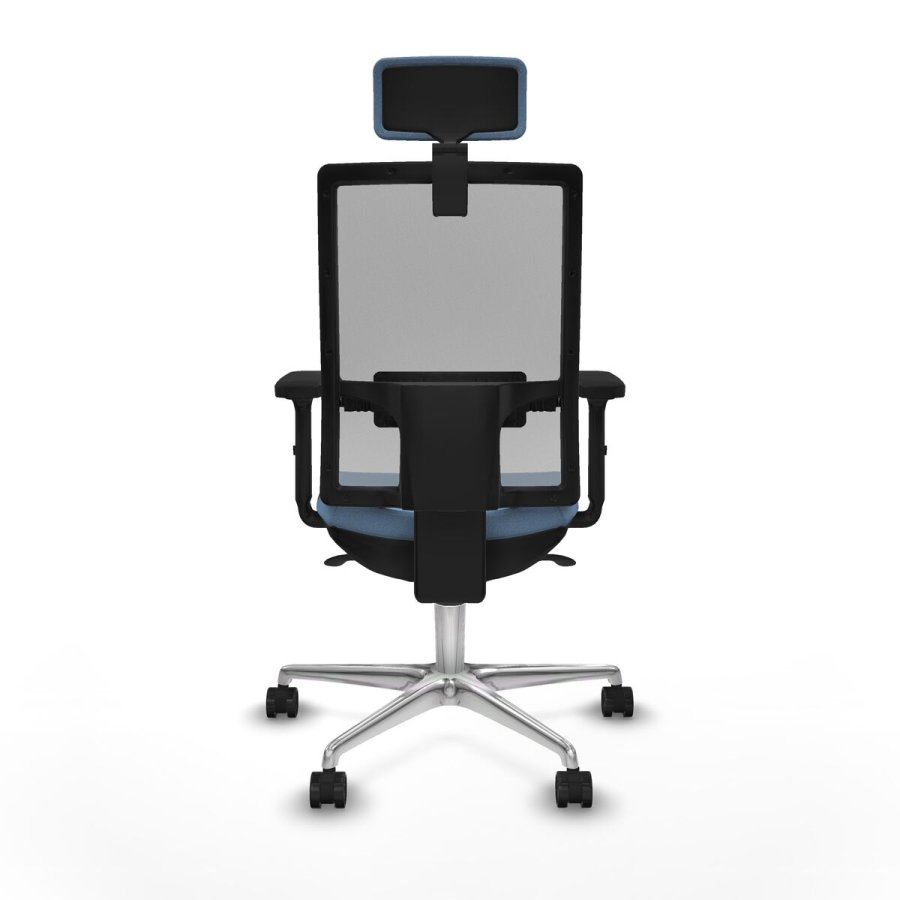 Kontorstol med hovedgrde Piqueras y Crespo 2D086N2 Himmelbl #5