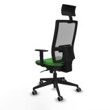 Kontorstol med hovedg�rde Horna Piqueras y Crespo 1D066G1 Gr�n #4