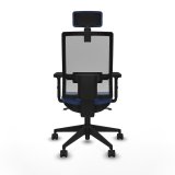 Kontorstol med hovedgrde Piqueras y Crespo 2D066N2 Marinebl #5