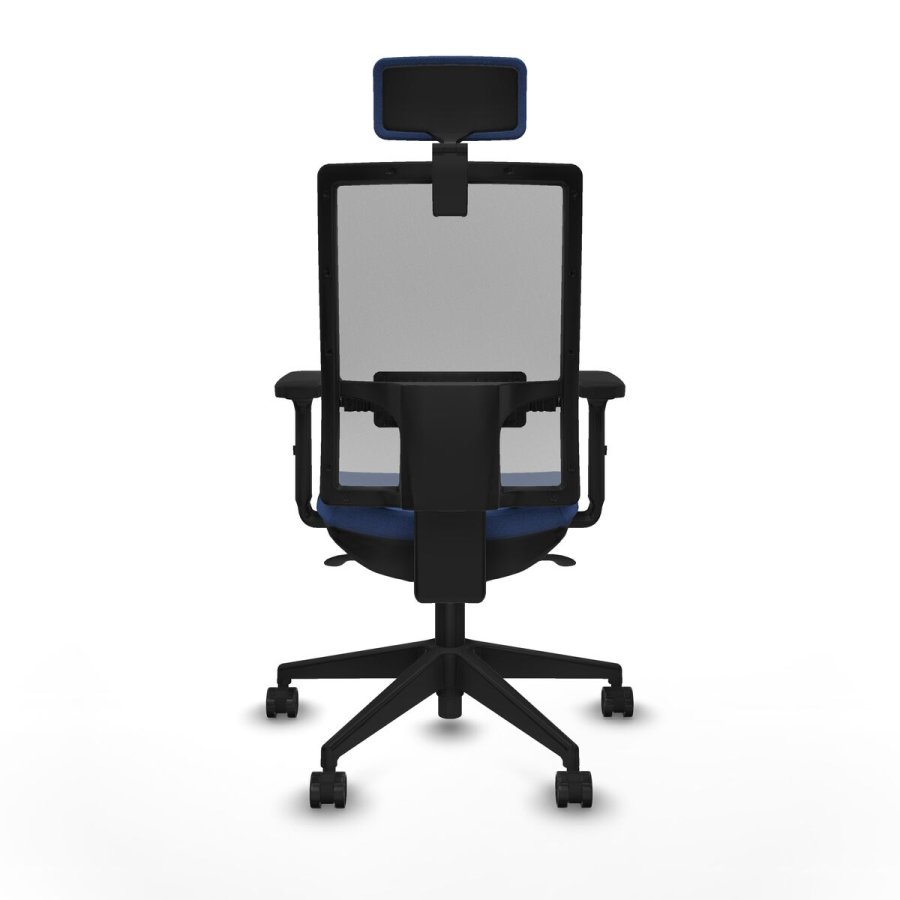 Kontorstol med hovedgrde Piqueras y Crespo 2D066N2 Marinebl #5