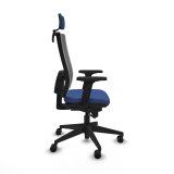 Kontorstol med hovedgrde Piqueras y Crespo 2D066N2 Marinebl #7