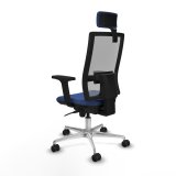 Kontorstol med hovedgrde Piqueras y Crespo 2D086N2 Marinebl #4