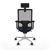 Kontorstol med hovedgrde Piqueras y Crespo 2D086N2 Marinebl #5