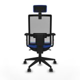 Kontorstol med hovedgrde Piqueras y Crespo 2D066N2 Bl #5