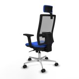 Kontorstol med hovedgrde Piqueras y Crespo 2D086N2 Bl #4