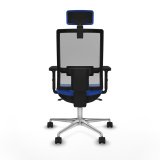 Kontorstol med hovedgrde Piqueras y Crespo 2D086N2 Bl #5