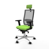 Kontorstol med hovedgrde Piqueras y Crespo 2D086N2 Pistacie #2