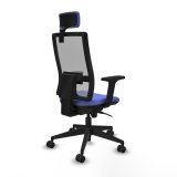 Kontorstol med hovedgrde Piqueras y Crespo 2D066N2 Lysebl #6