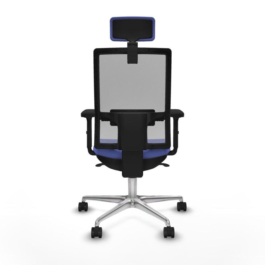 Kontorstol med hovedgrde Piqueras y Crespo 2D086N2 Lysebl #5