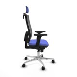 Kontorstol med hovedgrde Piqueras y Crespo 2D086N2 Lysebl #7